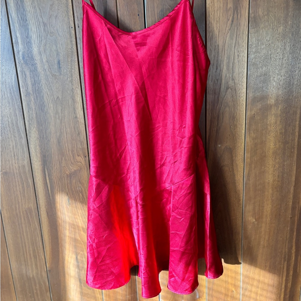 vintage y2k victorias secret mini slip dress